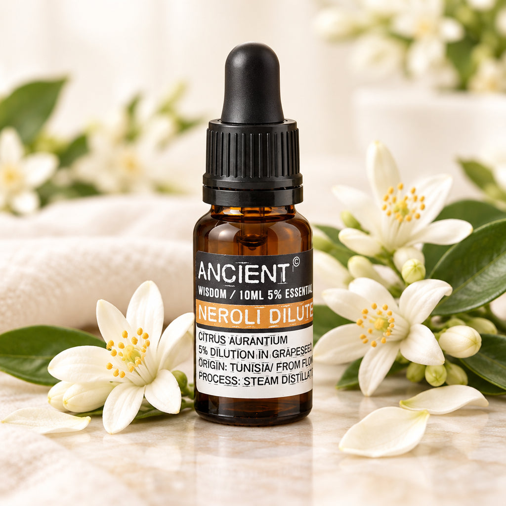 Aceite esencial de neroli diluido al 5 % 10 ml