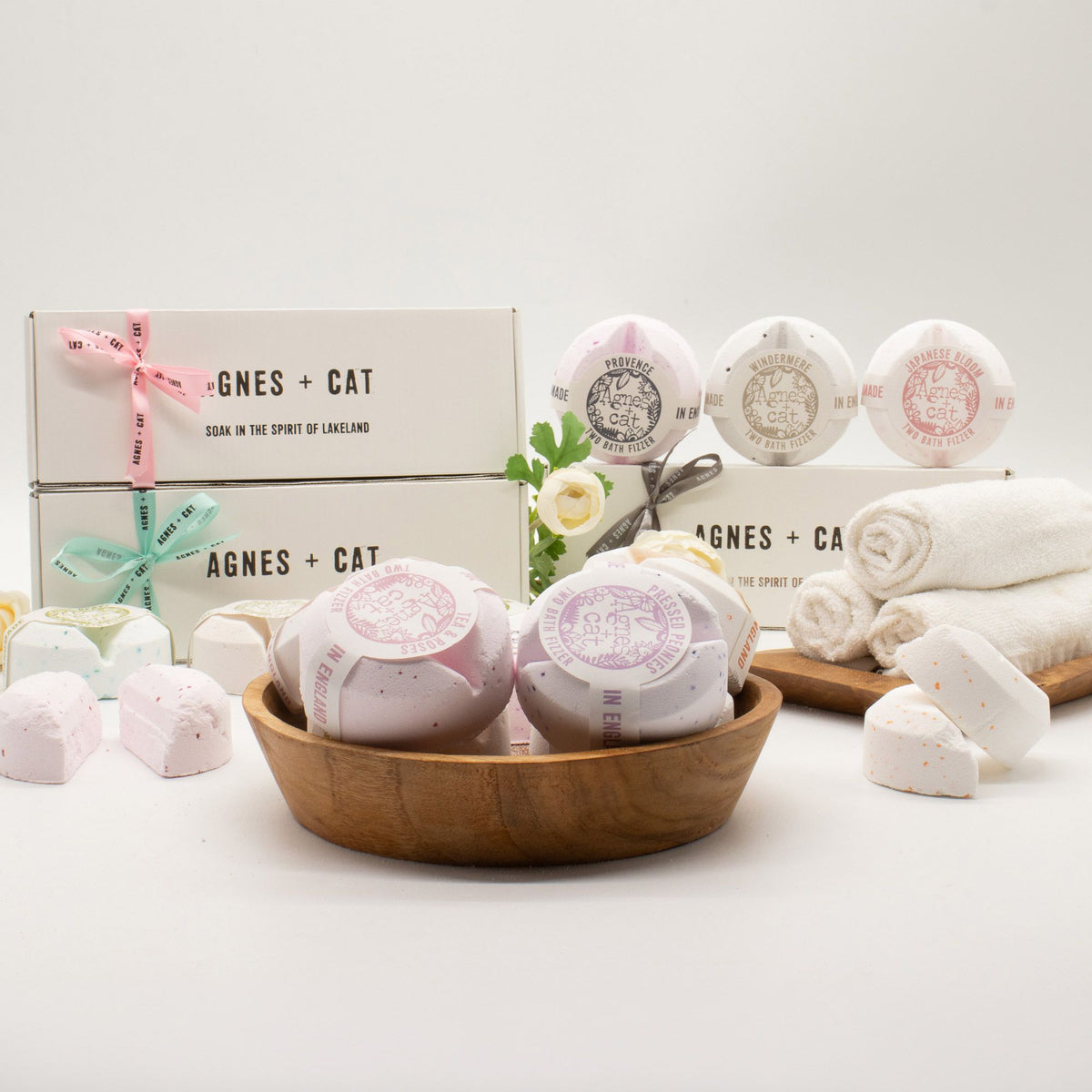 Set de regalo 3 bombas de baño Lakeland Favourites